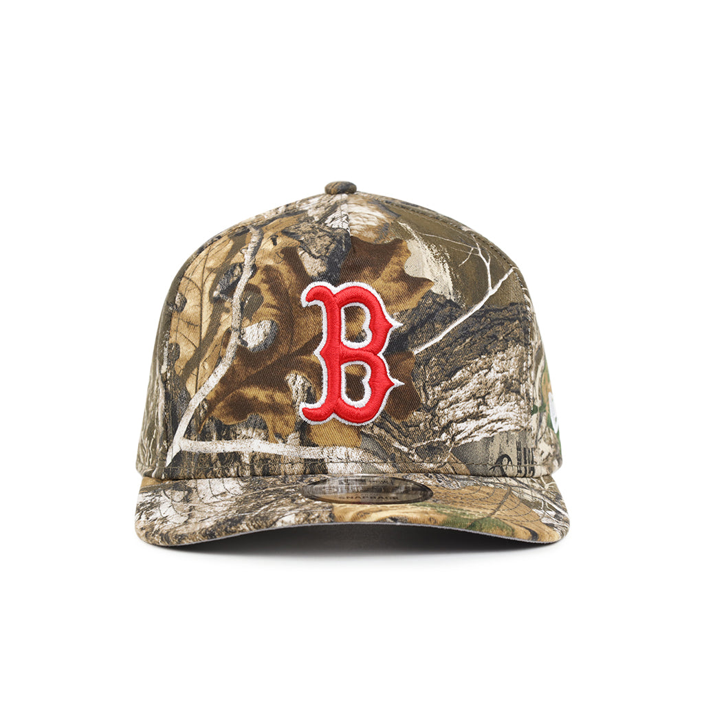 Boston Red Sox Real Tree 9Fifty A-Frame Snapback – CROWN MINDED