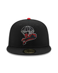 Fayetteville Woodpeckers Eighty Deuces Alternate Black Astros Logo SP 59Fifty Fitted