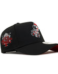 Cincinnati Reds Mr. Legs Mascot 150th Anniversary SP Black 9Forty A-Frame Snapback