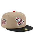 Cincinnati Reds Mr. Legs Mascot Camel Black 2 Tone 150th Anniversary SP 59Fifty Fitted