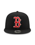 Boston Red Sox Black On Red Logo Grand MLB 9Fifty Snapback