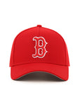 Boston Red Sox Scarlet Red On White 9Forty A-Frame Snapback