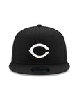 Cincinnati Reds Black on White 9Fifty Snapback