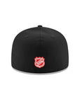 Detroit Red Wings Black 50th Anniversary SP NHL 59Fifty Fitted