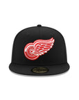 Detroit Red Wings Black 50th Anniversary SP NHL 59Fifty Fitted