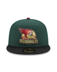 Tucson RoadRunners Green Black 2 Tone Inaugural AHL Season SP 59Fifty Fitted