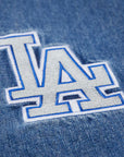 Mitchell & Ness Los Angeles Dodgers Royal Denim Full Snap Varsity Jacket