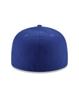 East Side Old English Graffiti Font Royal on White 59Fifty Fitted