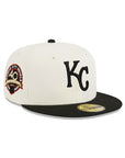 Kansas City Royals Chrome Black 2 Tone 40th Anniversary SP 59Fifty Fitted