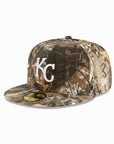 Kansas City Royals Real Tree On White 59Fifty Fitted