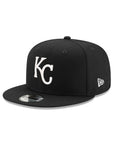 Kansas City Royals Black on White 9Fifty Snapback