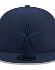 Dallas Cowboys NFL Oceanside Blue Tonal 59Fifty Fitted Cap