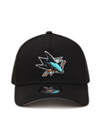 San Jose Sharks 30th Anniversary SP NHL Black 9Forty A-Frame Snapback