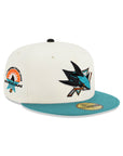 San Jose Sharks Chrome Aqua 2 Tone 1997 All Star Game SP 59Fifty Fitted