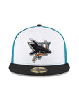 San Jose Sharks Tri-Color 5th Anniversary SP 59Fifty Fitted
