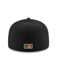 Tucson Sidewinders Black Green 2 Tone Pacific Coast League SP 59Fifty Fitted