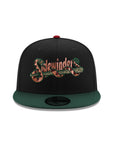Tucson Sidewinders Black Green 2 Tone Pacific Coast League SP 59Fifty Fitted