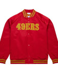 Mitchell & Ness San Francisco 49ers Lightweight Satin Jacket