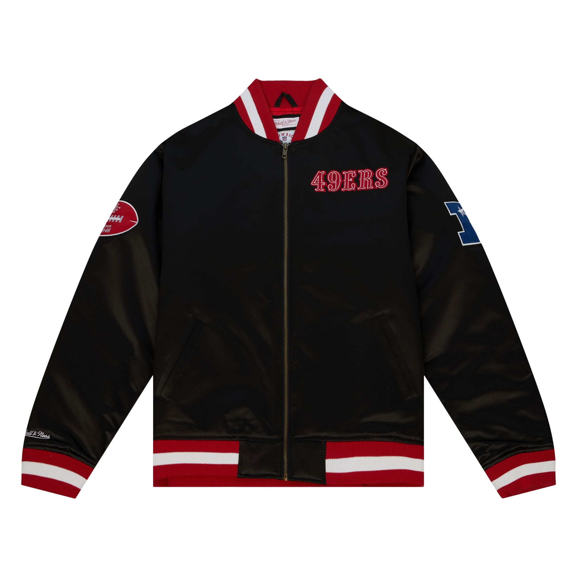 Mitchell Ness San Francisco 49ers Black Faithful To The Bay