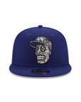 Los Angeles Dodgers Skull Cap Royal Blue 9Fifty Snapback
