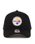 Pittsburgh Steelers Black Team Color 9Forty A-Frame Foam Trucker Snapback