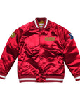 Mitchell & Ness San Francisco 49ers Red Faithful To The Bay Heavyweight Satin Jacket