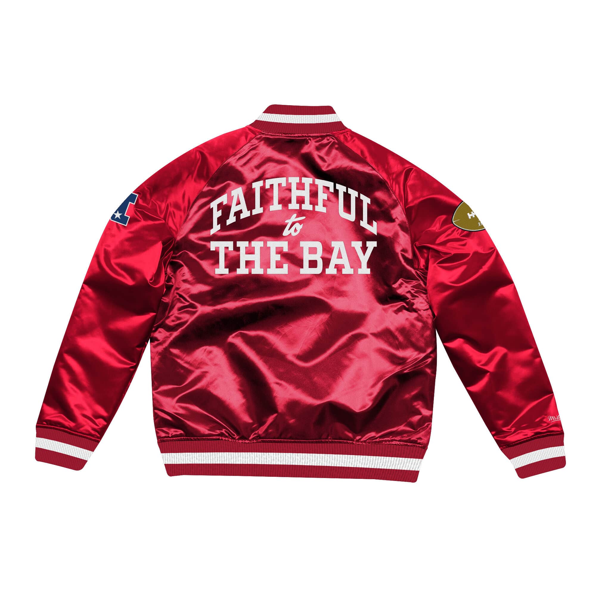 Mitchell & Ness San Francisco 49ers Red Faithful To The Bay