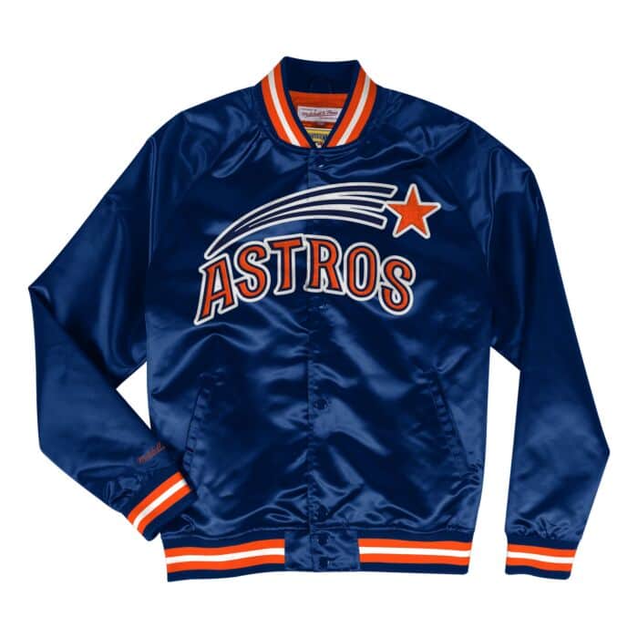 Mitchell & Ness Houston Astros Lightweight Satin Jacket