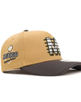Diablos Rojos Del Mexico Club De Beisbol Bronze Gray 2 Tone Alternate Logo SP 9Forty A-Frame Snapback