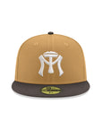 Sultanes De Monterrey Club De Beisbol Bronze Gray 2 Tone 59Fifty Fitted