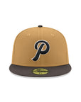 Pericos De Puebla Club De Beisbol Bronze Gray 2 Tone 59Fifty Fitted