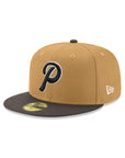 Pericos De Puebla Club De Beisbol Bronze Gray 2 Tone 59Fifty Fitted