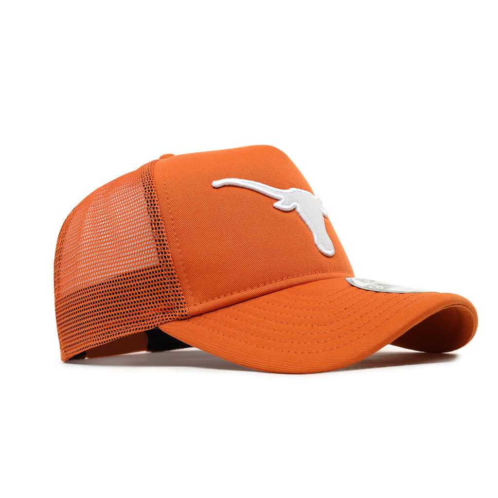 Texas Longhorns NCAA 9Forty A-Frame Foam Trucker Team Color Snapback