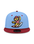 Clearwater Threshers MiLB Blue Cardinal 2 Tone Phillies Cooperstown SP 59Fifty Fitted