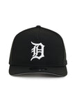 Detroit Tigers Black On White 9Fifty A-Frame Snapback