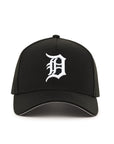 Detroit Tigers Black On White 9Forty A-Frame Snapback