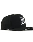 Detroit Tigers Black On White 9Fifty A-Frame Snapback