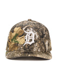 Detroit Tigers Real Tree On White 9Fifty A-Frame Snapback