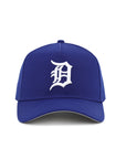 Detroit Tigers Royal Blue On White 9Forty A-Frame Snapback