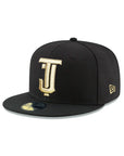 Toros De Tijuana Club De Beisbol Black Gold 59Fifty Fitted