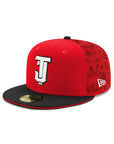 Toros De Tijuana Club De Beisbol Red Black 2 Tone Alternate 59Fifty Fitted