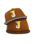 Toros De Tijuana Club De Beisbol Peanut Walnut 2 Tone 59Fifty Fitted