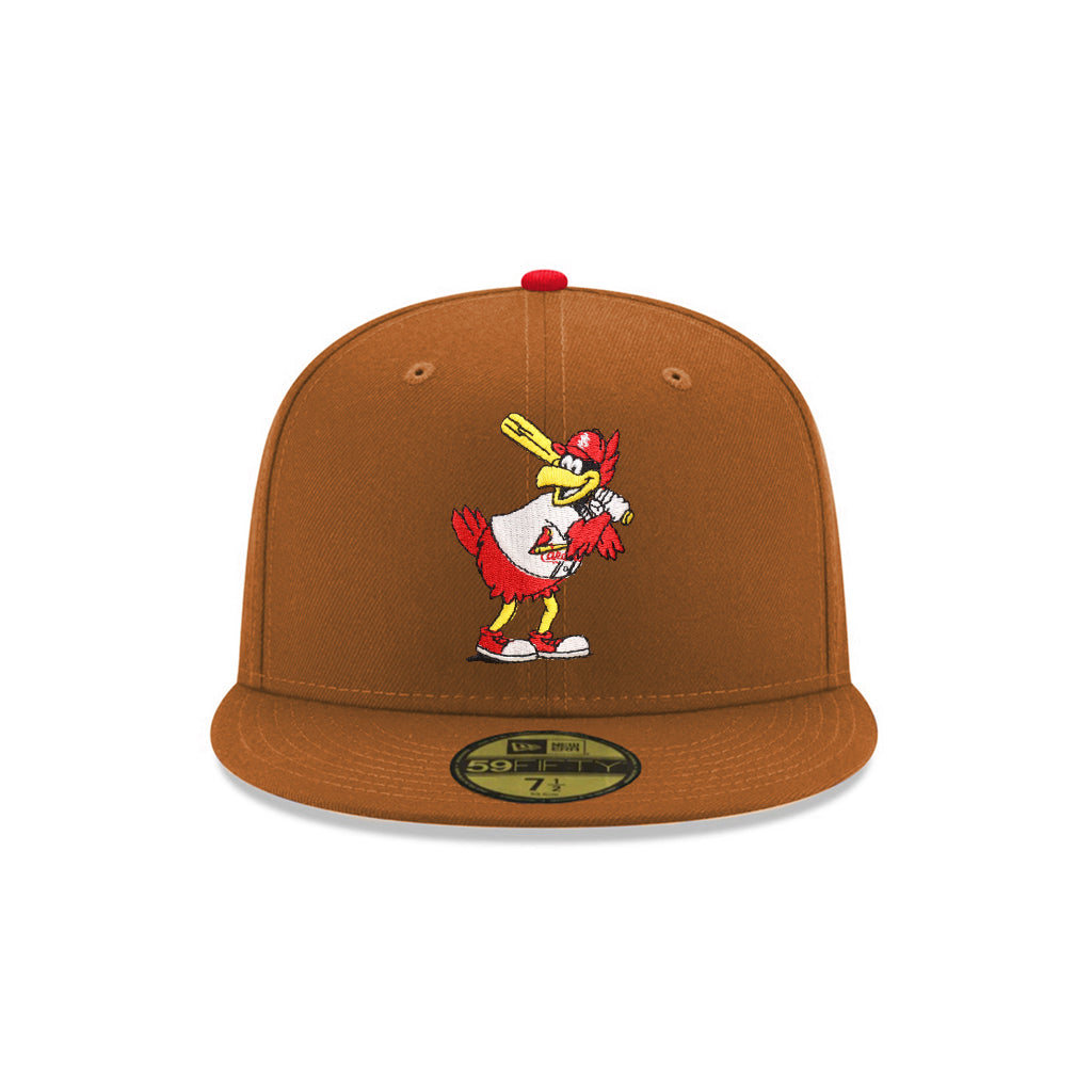 St. Louis Cardinals Mascot Busch Stadium Final Season SP Peanut 59Fifty Fitted