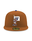 Chicago Cubs Mascot Wrigley Field SP Peanut 59Fifty Fitted