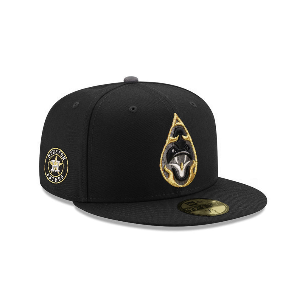 Asheville Tourists Black Houston Astros Logo SP MiLB 59Fifty Fitted