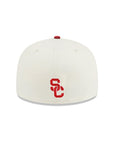 University Of Southern California USC Trojans Chrome Red 2 Tone Trojan Head SP 59Fifty Fitted