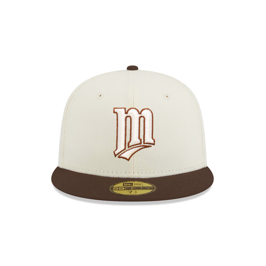 Minnesota Twins Chrome Brown 2 Tone 60th Anniversary SP 59Fifty Fitted ...