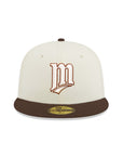 Minnesota Twins Chrome Brown 2 Tone 60th Anniversary SP 59Fifty Fitted