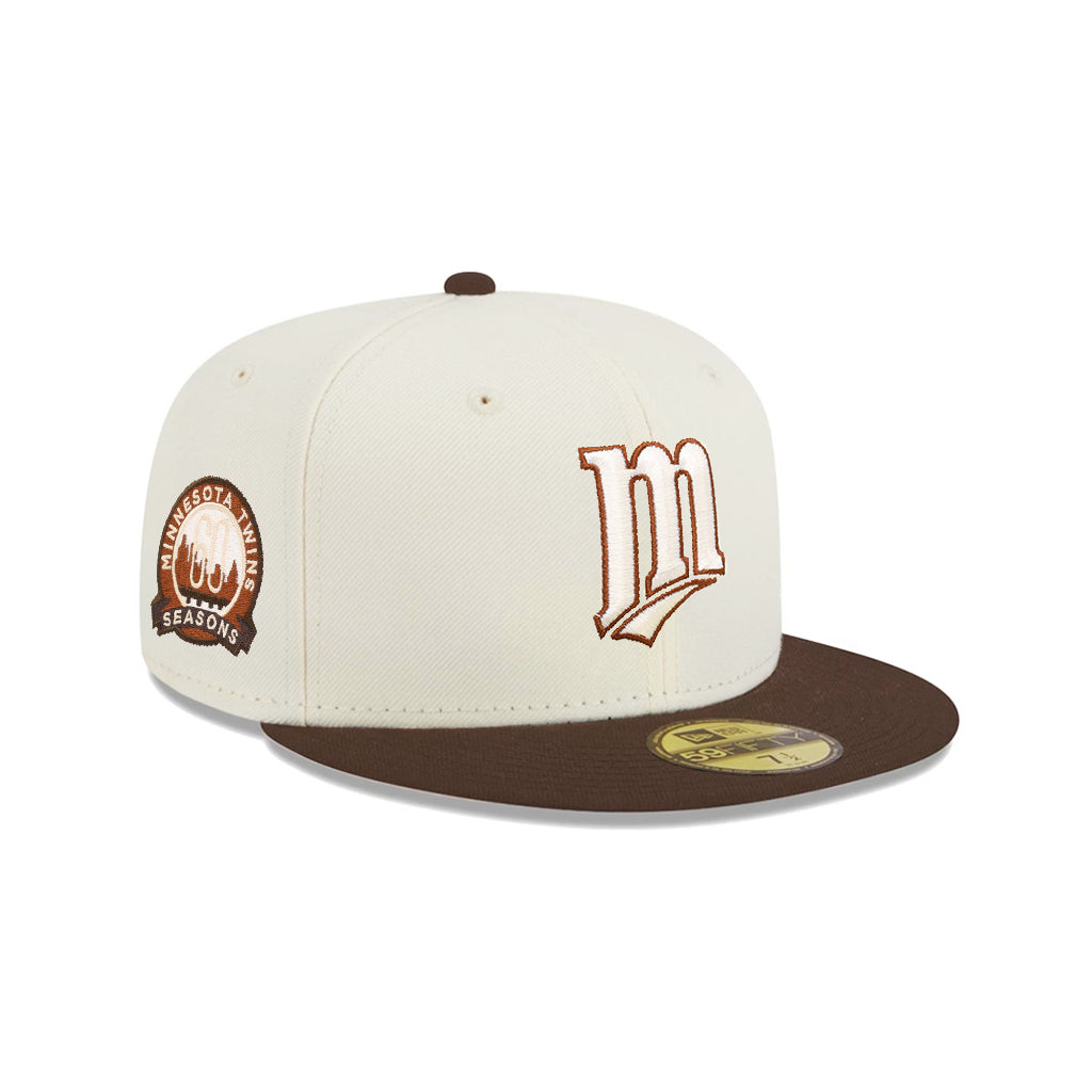 Minnesota Twins Chrome Brown Tone 60th Anniversary SP 59Fifty
