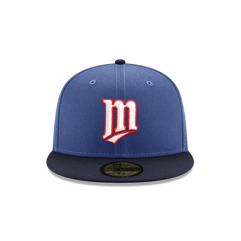 Minnesota Twins Indigo Navy 2 Tone 60th Anniversary SP 59Fifty